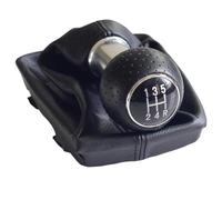 kjjukrhfs Gear Shifter Manopola Per A4 Per B6 Per B7 2000-2008 Manuale 5 6 Velocità Pomello Del Cambio Auto Leva Maniglia Testa Con Copertura Antipolvere In Pelle(5-R Speed)