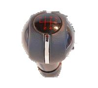 kjjukrhfs Gear Shifter Manopola Per Mini Per Cooper F54 F55 F56 F57 F60 Pomello Cambio In Pelle Sintetica 5/6 Velocità Con Copertura Antipolvere Copri Cuffia Cambio(Red 5 speed)