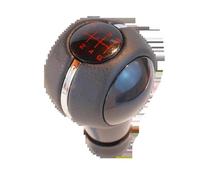 kjjukrhfs Gear Shifter Manopola Per Mini Per Cooper F54 F55 F56 F57 F60 Pomello Cambio In Pelle Sintetica 5/6 Velocità Con Copertura Antipolvere Copri Cuffia Cambio(Red 6 speed)