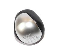 kjjukrhfs Gear Shifter Manopola Per Ssangyong Actyon Per Korando 6 Marce Manuale Pomello Del Cambio In Pelle Cromata Pomello Del Cambio Cuffia