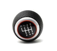 kjjukrhfs Gear Shifter Manopola Per TT TTS Per A3 S3 Per A4 Per A6 Per Golf Per Passat Pomello Cambio A 6 Marce Punzonatura In Pelle Ristrutturazione Ristrutturazione