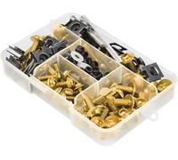 KJLVGXVBN Bulloni per motociclette, Viti per Ducati Monster 400 600 620 696 750 796 S2R Multistrada 1000 1100 1200 749 999 848 1098 1198, Kit bulloni carenatura 177 Pezzi, Kit di Fissaggio Dadi