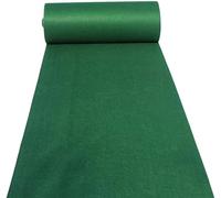KJoBDwz Corridore for corridoio di Nozze Verde, Tappeto for Laurea, Forniture durevoli for mostre for Feste Tappetino for corridori da Pavimento Tappeto Decorativo(1.2x10m)