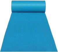 KJoBDwz Tappeto per corridoio nuziale, tappeto blu, accessorio per feste per interni ed esterni, multiuso, tappetino decorativo (1,2 x 10 m)