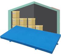 KjoiDWz Pallet in Plastica Pallet in plastica for Lo stoccaggio in Cantina Pallet Impermeabili inseribili for supermercati, granai, Giardini per Aperto Garage Cucine