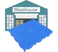 KjoiDWz Pallet in Plastica Pallet in plastica for Lo stoccaggio in Cantina, Pallet in Rete Impermeabile for supermercati, Cantine, Pallet di Ventilazione Traspiranti per Aperto Garage Cucine