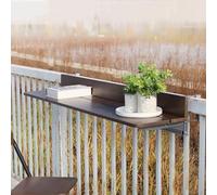 KjoiDWz Tavolo sospeso da balcone, pieghevole, tavolo sospeso da balcone for molte ringhiere, tavolo da bar for ristorante con computer(60 * 27cm)