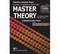 Kjos Master Theory - Chiavi di risposta per insegnanti, Vol. 2