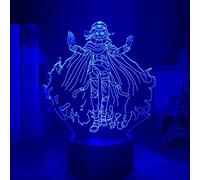 KJsdaADSA 3D Illusion Lamp Led Danganronpa Kokichi Oma Luce notturna per la decorazione della camera da letto Regalo per bambini Danganronpa Acrilico - Telecomando