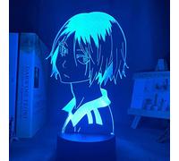 KJsdaADSA Haikyu Led Night Light Anime Kozume Kenma Lampada Regalo di compleanno per bambini per arredamento camera da letto Haikyuu Kenma Illusion Light 16 colori con telecomando