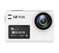 KJUEQ 4K Action Camera 4K Ultra HD Fotocamera Subacquea 30fps/60fps HD Telecomando Impermeabile FPV Sport DV(Small Package,SJ8 Plus White)