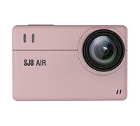 KJUEQ 4K Action Camera 4K Ultra HD Fotocamera Subacquea 30fps/60fps HD Telecomando Impermeabile FPV Sport DV(Full Set,SJ8 Air Rose Gold)
