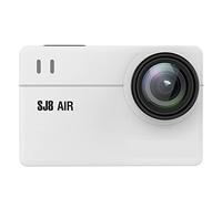 KJUEQ 4K Action Camera 4K Ultra HD Fotocamera Subacquea 30fps/60fps HD Telecomando Impermeabile FPV Sport DV(Full Set,SJ8 Air White)