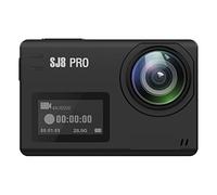 KJUEQ 4K Action Camera 4K Ultra HD Fotocamera Subacquea 30fps/60fps HD Telecomando Impermeabile FPV Sport DV(Full Set,SJ8 PRO Black)