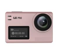 KJUEQ 4K Action Camera 4K Ultra HD Fotocamera Subacquea 30fps/60fps HD Telecomando Impermeabile FPV Sport DV(Full Set,SJ8 PRO Rose Gold)