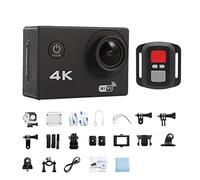 KJUEQ Action Camera Ultra HD 4K/30fps 2.0 Pollici 170D subacqueo Impermeabile Videoregistratore Telecamere Sport Cam(Noir)