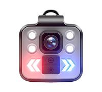 KJUEQ Mini Corpo Macchina Fotografica Videoregistratore Sport Night Vision 1080P HD Videoregistratore for la casa all'aperto Applicazione della Legge Guardia di Sicurezza(No Card)