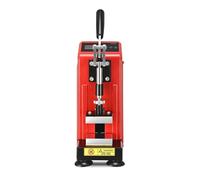 KJUEQ Pressa di Calore, Pressa di Calore for colofonia, Mini pressa Manuale a Caldo 2x3 '', Controller Digitale LCD da 1000 libbre 400 W Doppia Piastra riscaldante