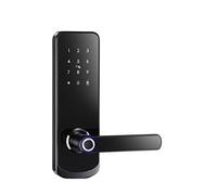 KJUEQ serratura intelligente, Blocco biometrico dell'impronta digitale Tuya, fechadura eletronica digital cerradura inteligente serratura della porta casa intelligente