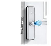 KJUEQ serratura intelligente, Eletronic Lock for Tuya X5 Security Smart Door con impronta digitale biometrica Card Password Key App Unlock
