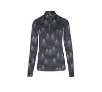 KJUS Zipshirt intimo da donna Motion Print nero | 42