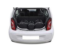 KJUST Set di Borse per Auto Dedicate 3 pz Compatibile con VW UP! I 2011-2023