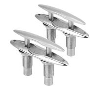 KJUUQBZL Bullone for Cavo in Acciaio Inossidabile da 125 mm a Due Piani, Bitta Marine Neat, Accessori for Bitte, molo di ormeggio Push-Pull, ferramenta 5 Pollici 48(6 inch)