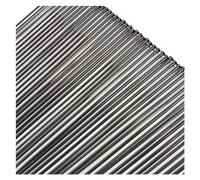 KJUUQBZL Super Light Straight Pull Flat Gauge 14 2.0mm Nero 10pz/Lotto Raggi Filettatura Originale Nessun Taglio 34(285mm)