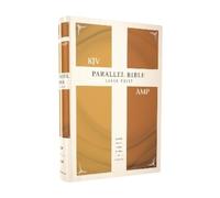 KJV, Amplified, Parallel Bible, Large Print, Hardcover, Red Letter Edition: