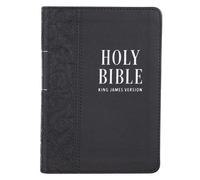 KJV Bible Compact Large Print (Faux Leather, Black) (Tascabile)