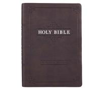 KJV Bible Giant Print Full Size Black (Rilegato in ecopelle)