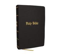 KJV Compact Large Print Bible, Black Leathersoft,