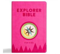 KJV Explorer Bible for Kids, Bubble Gum Leathertouch (Rilegato in ecopelle)