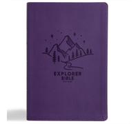 KJV Explorer Bible for Kids, Purple Leathertouch, Indexed (Rilegato in ecopelle)