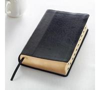 KJV Giant Print Lux-Leather 2-Tone Black (Rilegato in ecopelle)