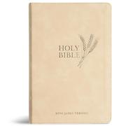 KJV Giant Print Reference Bible, Cream Cloth over Board