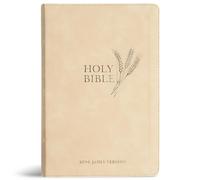 KJV Giant Print Reference Bible, Cream Cloth over Board, Indexed