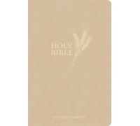 KJV Giant Print Reference Bible, Cream Cloth over Board, Indexed