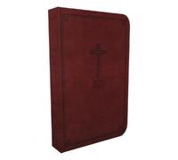 KJV Holy Bible: Deluxe Gift, Brown Leathersoft, Red Lette (Rilegato in ecopelle)