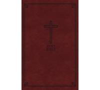 KJV Holy Bible: Deluxe Gift, Brown Leathersoft, Red Lette (Rilegato in ecopelle)