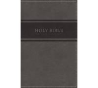 KJV Holy Bible: Deluxe Gift, Gray Leathersoft, Red Letter (Rilegato in ecopelle)