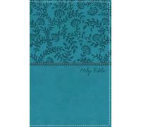 KJV Holy Bible: Deluxe Gift, Teal Leathersoft, Red Letter (Rilegato in ecopelle)