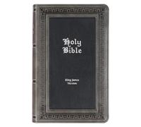 KJV Holy Bible, Giant Print Standard Size Faux Leather Red Letter Ed (Tascabile)