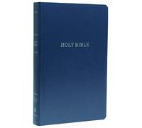 KJV Holy Bible: Gift and Award, Blue Leather-Look, Red Letter, Comfort Print: King James Version: King James Version, Navy, Leatherflex, Gift & Award, Red Letter Edition