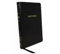 KJV Holy Bible: Large Print Thinline, Black Leathersoft, (Rilegato in ecopelle)