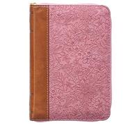 KJV Holy Bible, Mini Pocket Size, Faux Leather Red Letter Edition - (Tascabile)