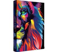 KJV Holy Bible, Multi Color Lion of Judah, Large Print, Handy (Copertina rigida)