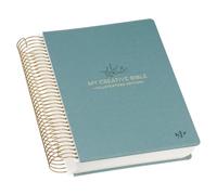 KJV Holy Bible, My Creative Bible - Illustrators Edition, Journal Space, Hardcover, King James Version, Teal Debossed