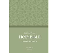 KJV Holy Bible, Note-Taking Bible, Large Print: Volume IV: PROPHETS