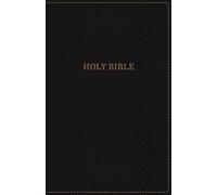 KJV Holy Bible: Thinline, Black Leathersoft, Red Letter, (Rilegato in ecopelle)